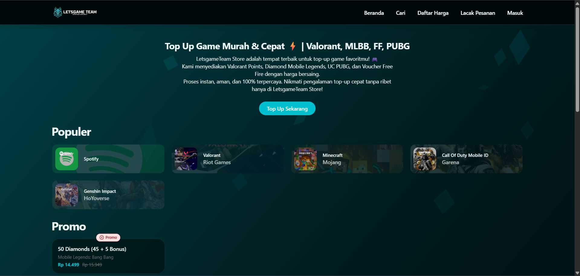 GEBRAKAN BARU DARI LETSGAMETEAM: PLATFORM DIGITAL UNTUK SEMUA GAMER