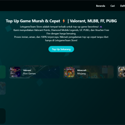 GEBRAKAN BARU DARI LETSGAMETEAM: PLATFORM DIGITAL UNTUK SEMUA GAMER